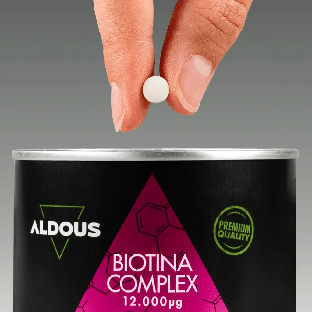 Biotina con Zinc, Selenio, Vitamina D3 y Vitamina E