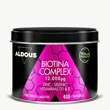 Biotina con Zinc, Selenio, Vitamina D3 y Vitamina E