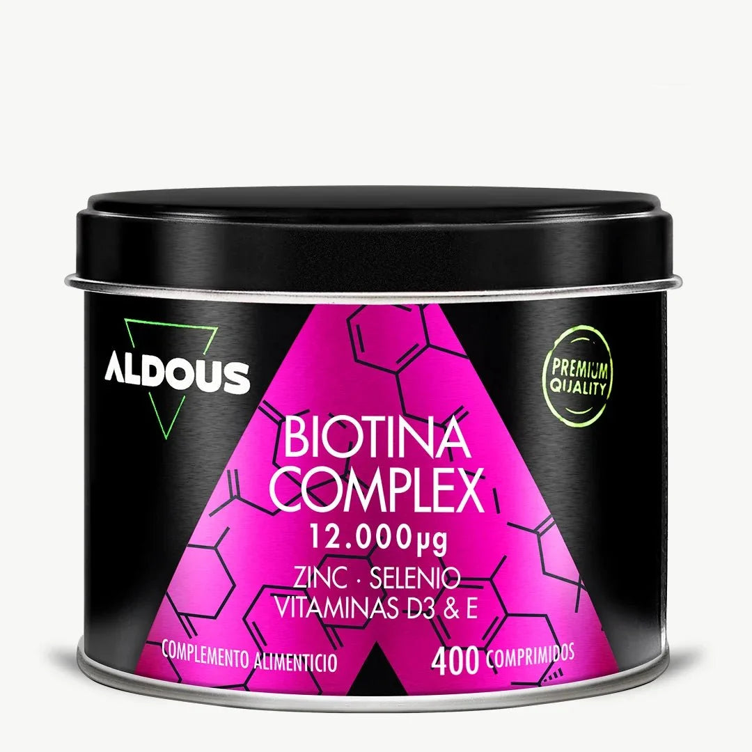 Biotina con Zinc, Selenio, Vitamina D3 y Vitamina E