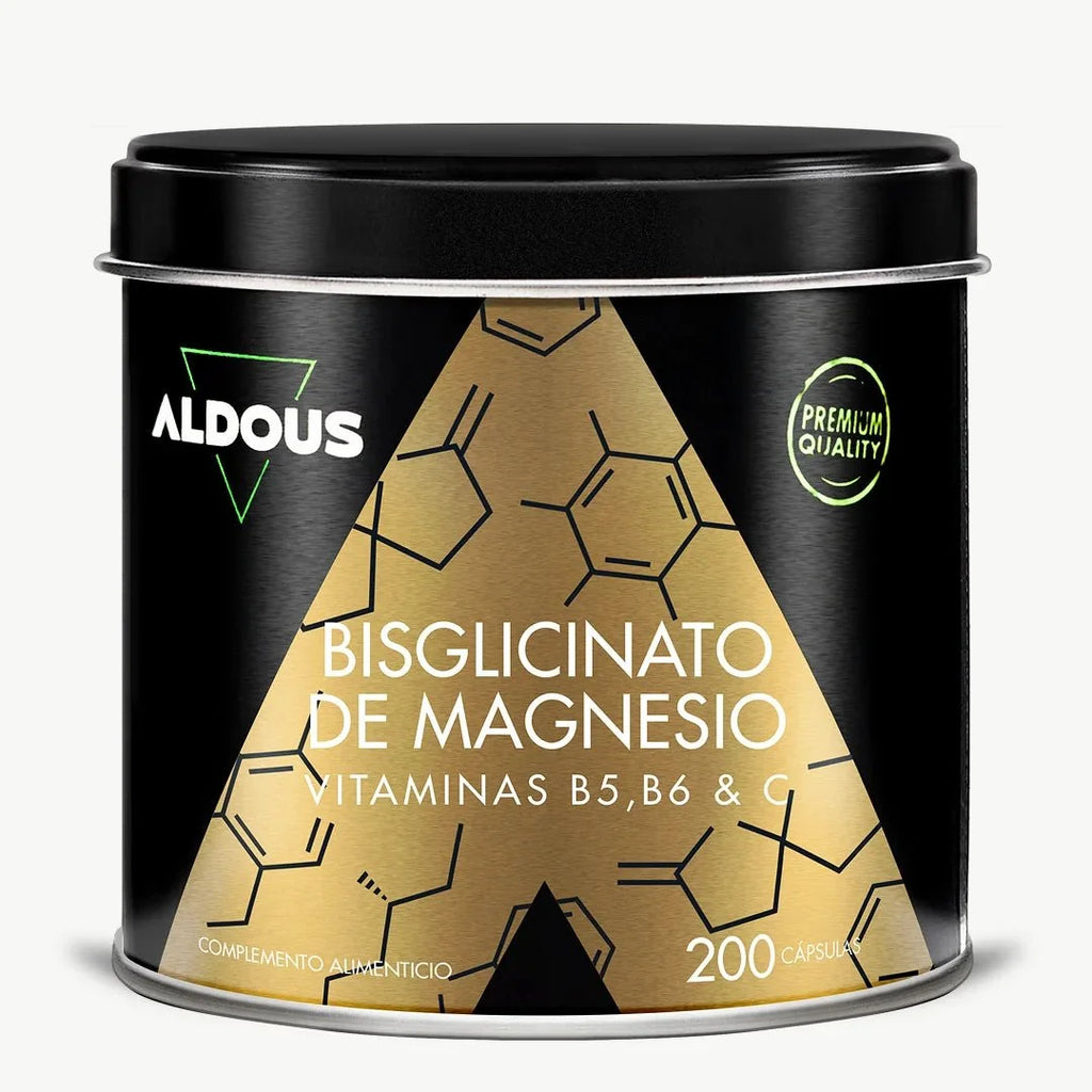 Bisglicinato de Magnesio con Vitamina B5, B6 y C