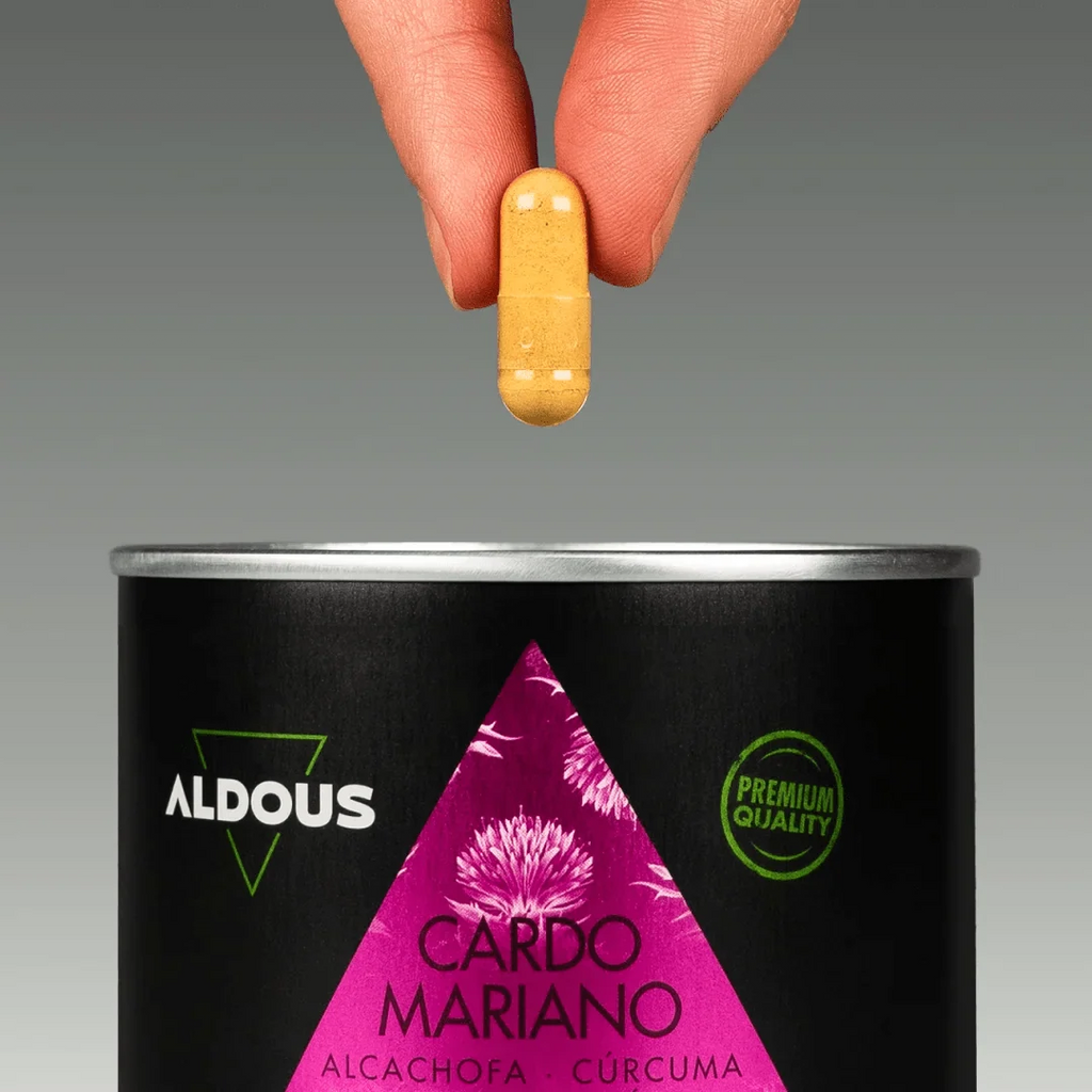 Cardo Mariano con Alcachofa, Cúrcuma, Diente de León y Desmodium