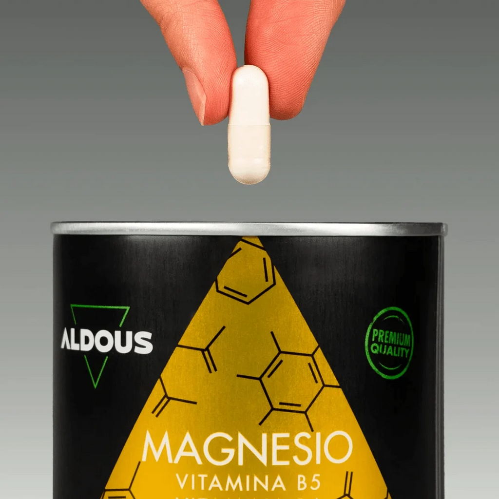 Citrato de magnesio con Vitamina C, B5 y B6