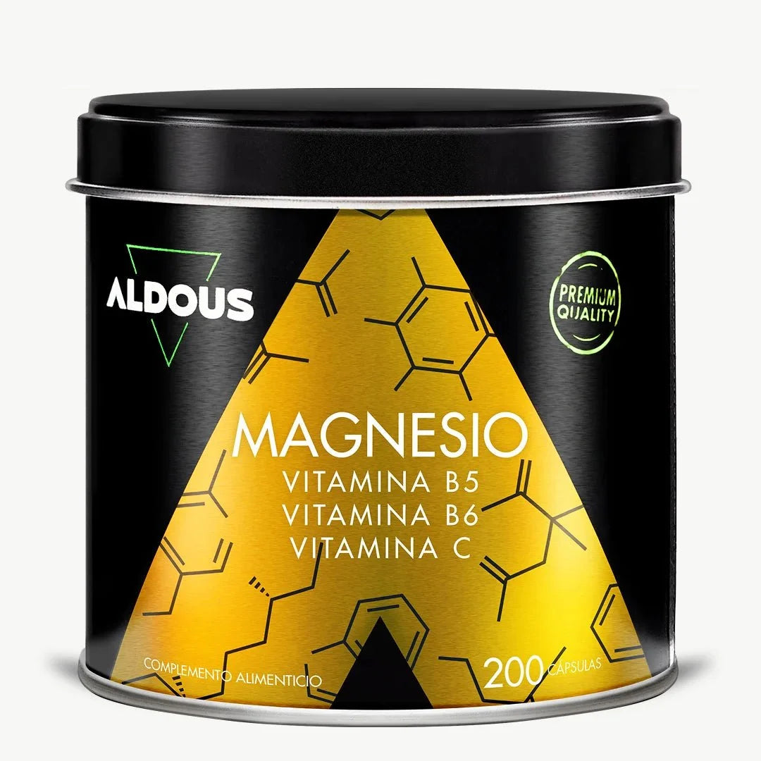 Citrato de magnesio con Vitamina C, B5 y B6