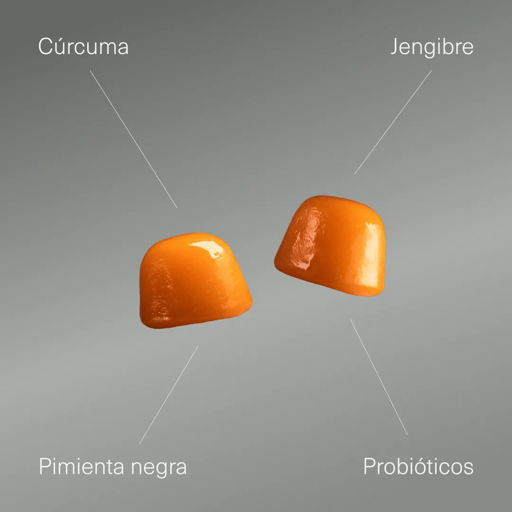 Cúrcuma con Probióticos en gominolas