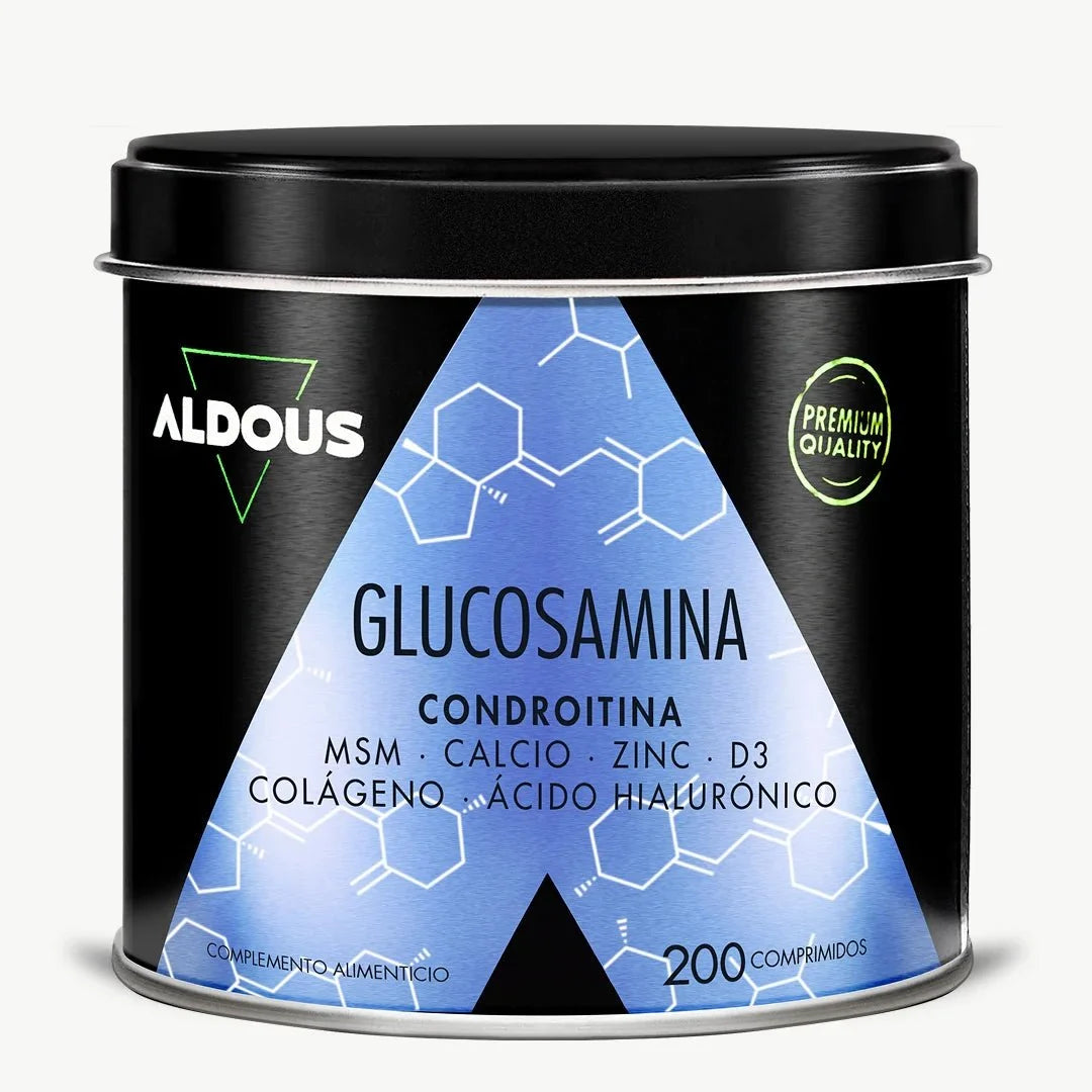 Glucosamina con Condroitina, MSM, Vitaminas y Minerales