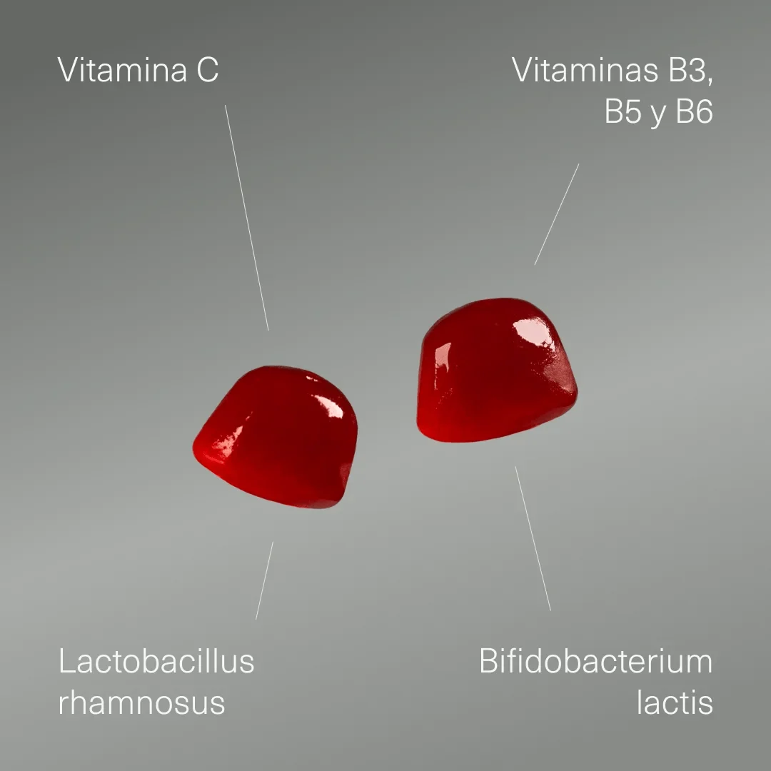 Probióticos con Vitaminas para niños en gominolas