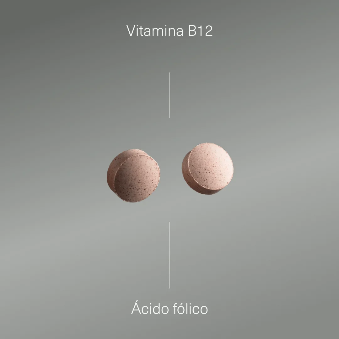 Vitamina B12 con Ácido Fólico
